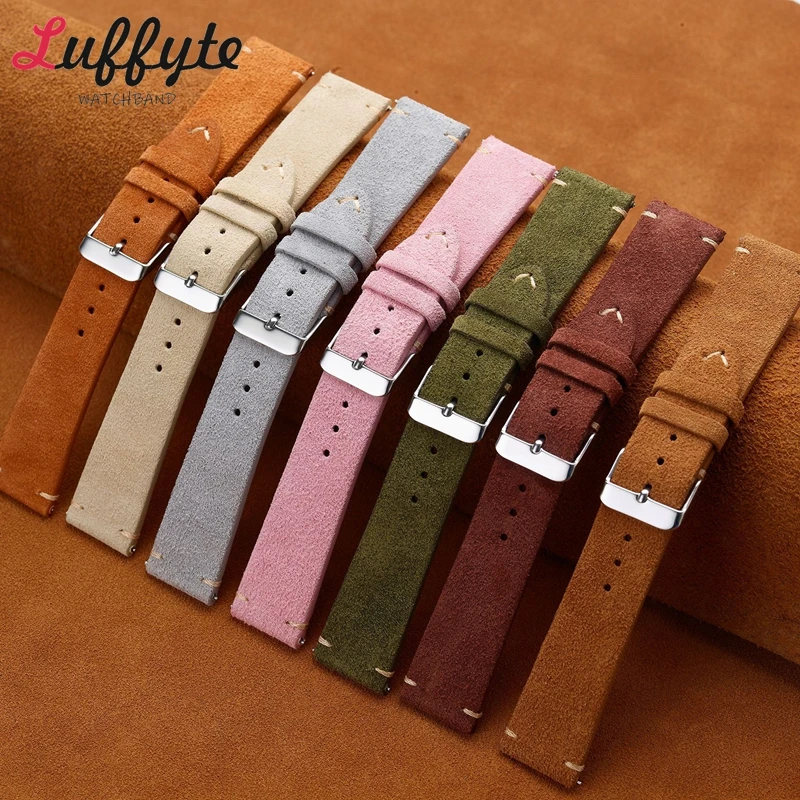 Vintage Suede Genuine Leather  - Suede Strap Watch recension och pris