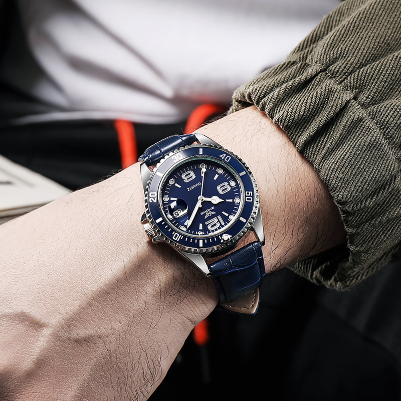 Fashion Leather Strap Men Busi - Cartier Watch Tank recension och pris