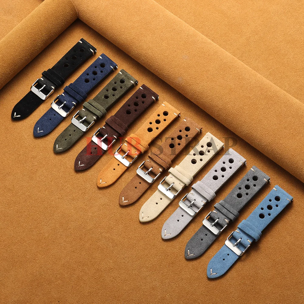 Quick Release Soft Suede Strap - Suede Strap Watch recension och pris