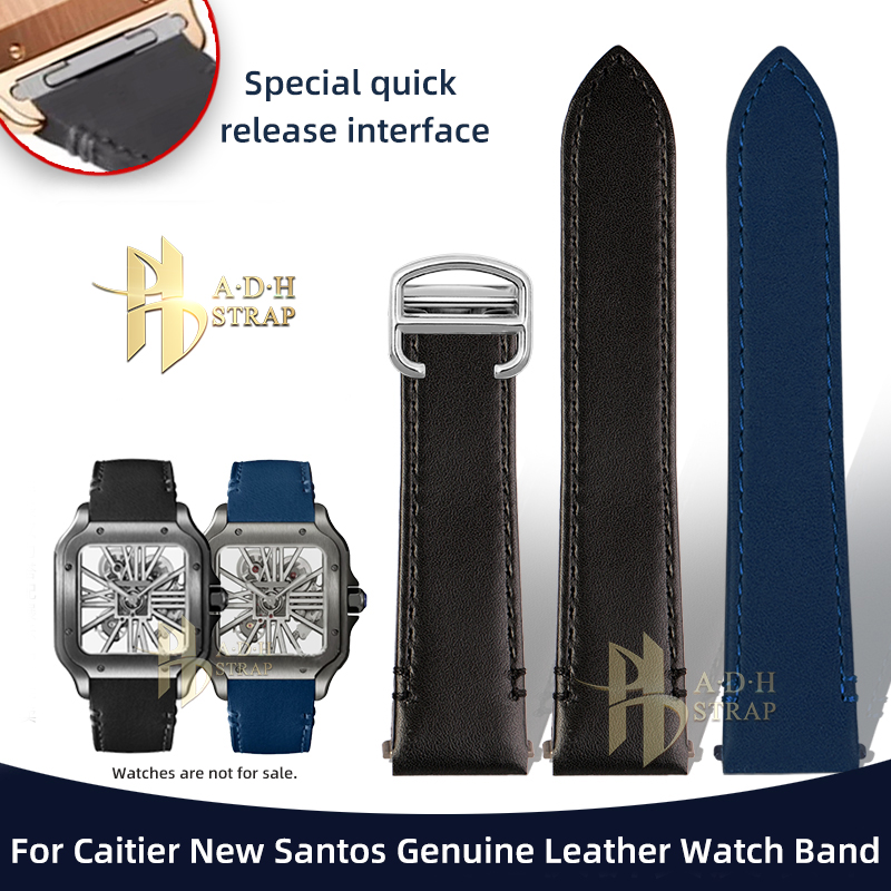 For New Cartier Santos Cow Lea - Cartier Watch Tank recension och pris