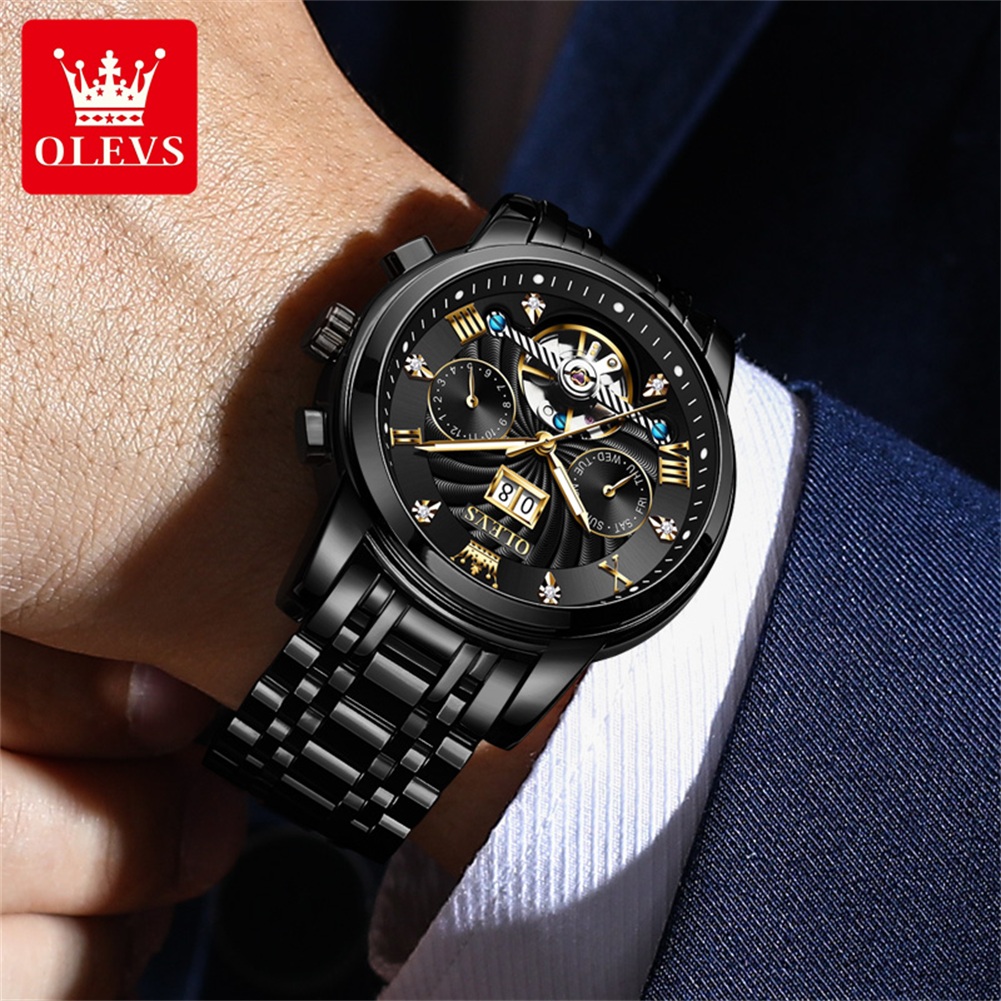 OLEVS Classic Men's Watches To - Omega Watch Constellation recension och pris