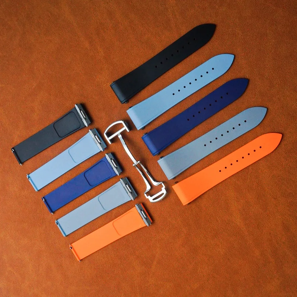 FKM Rubber Watch Straps For Ca - Cartier Watch Santos recension och pris